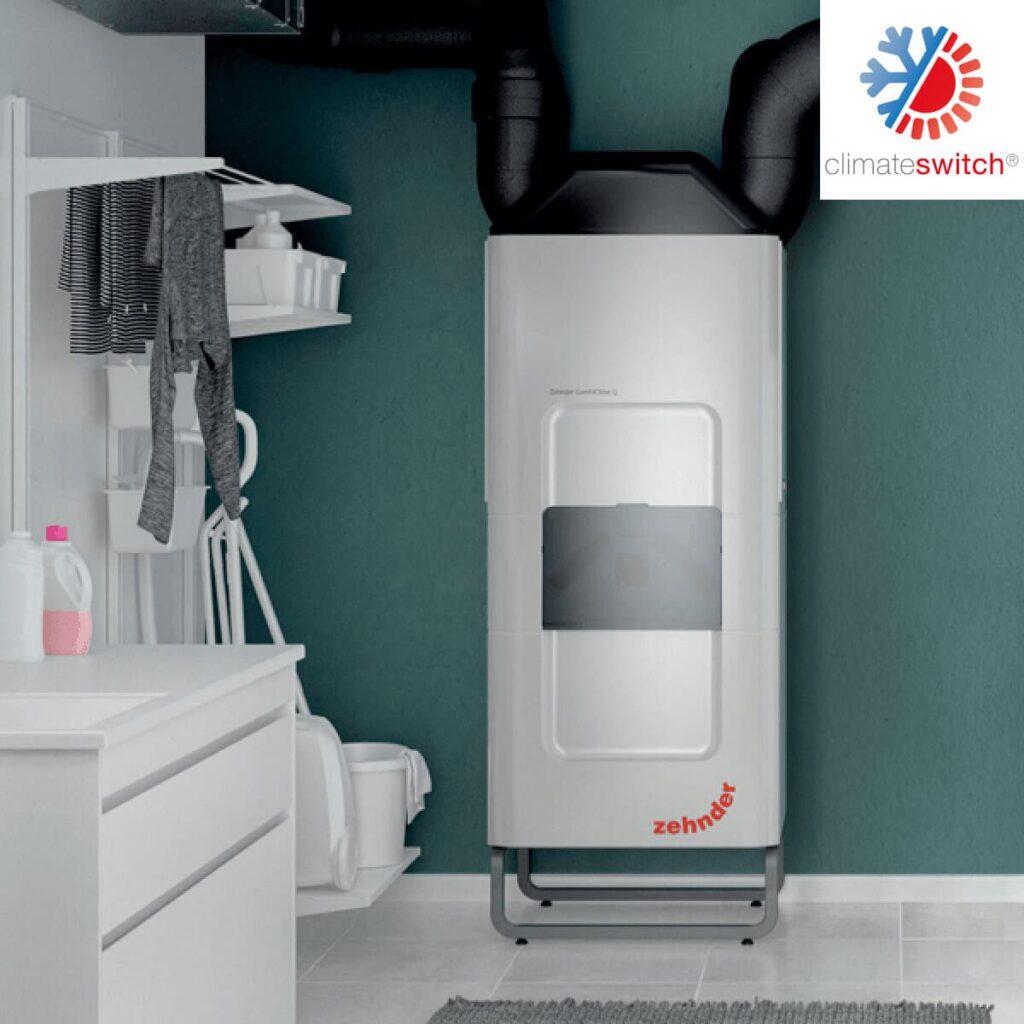 zehnder comfoclime lucht-lucht warmtepomp